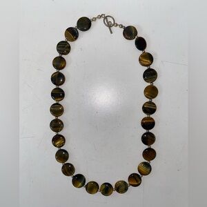 Tiger Eye Stone Necklace